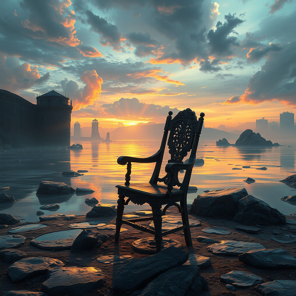 Empty Chair: Detailed Matte Painting in Unreal Engine
