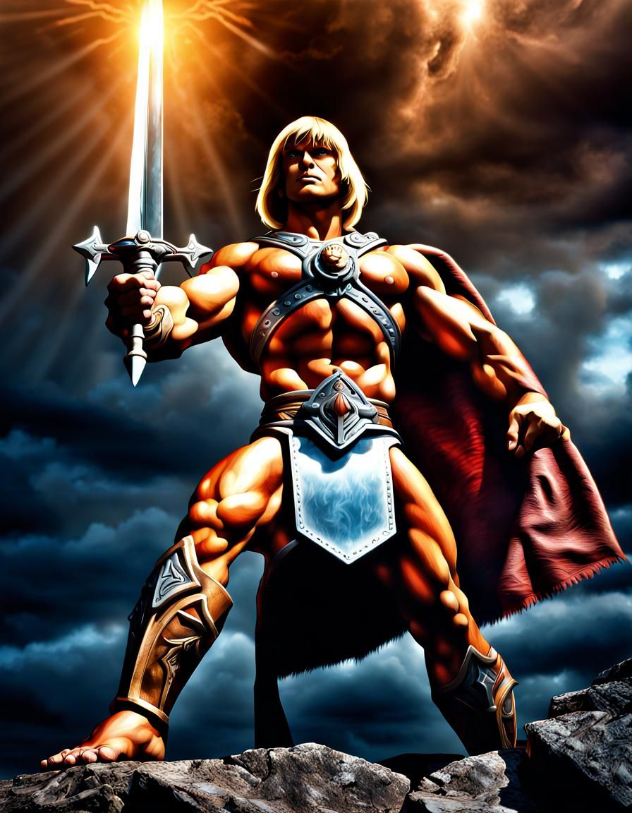 He-Man: Master of the Universe with Sword