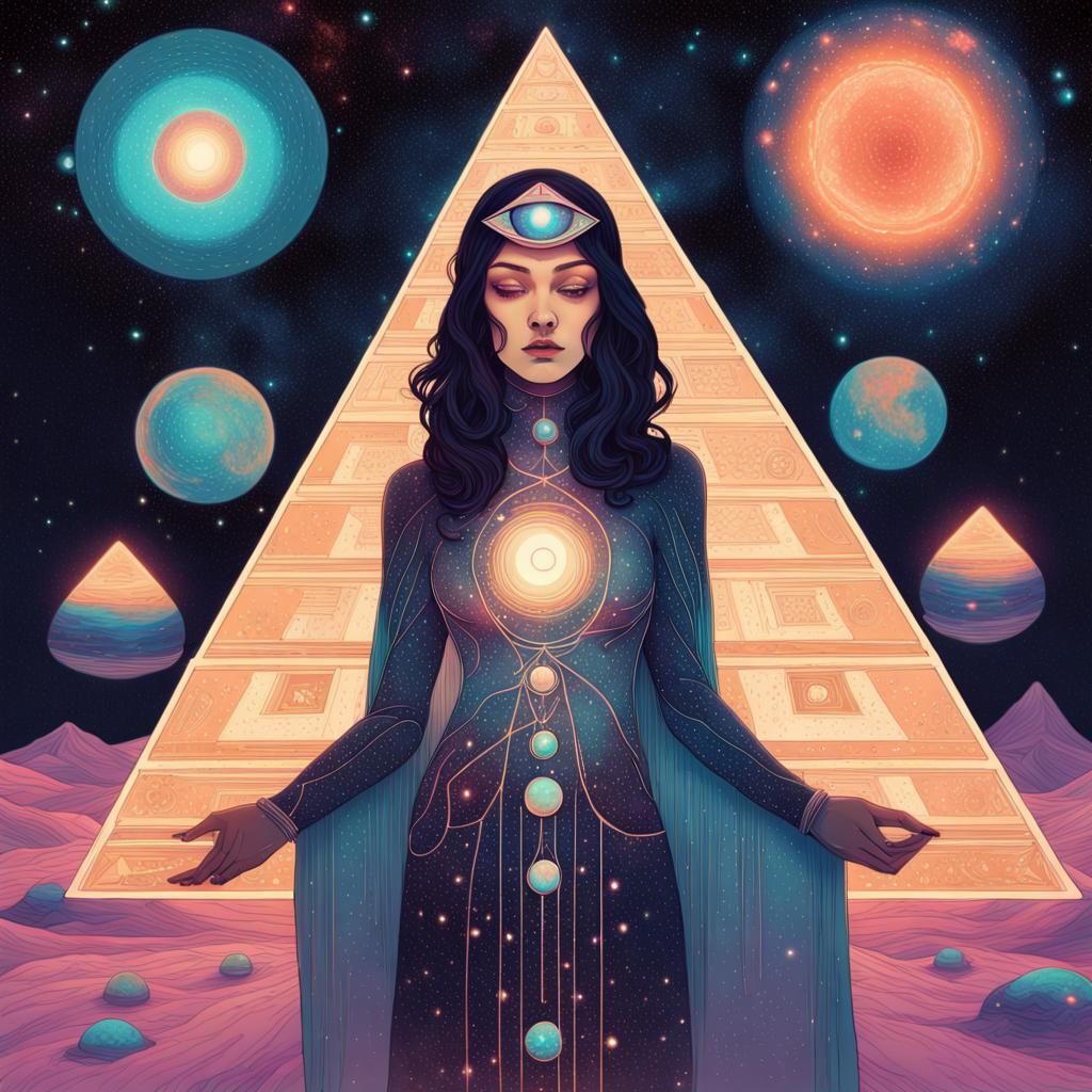 Cosmic Priestess 1