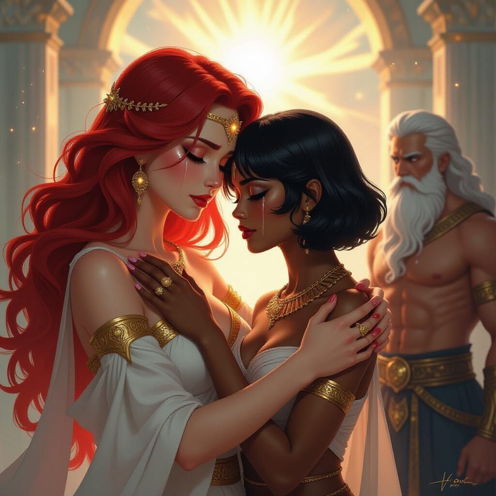 Goddess of Light Departs to Fulfill Destiny