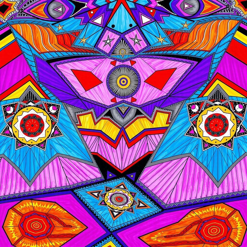 Mind-Bending Hyperbolic Geometry Art