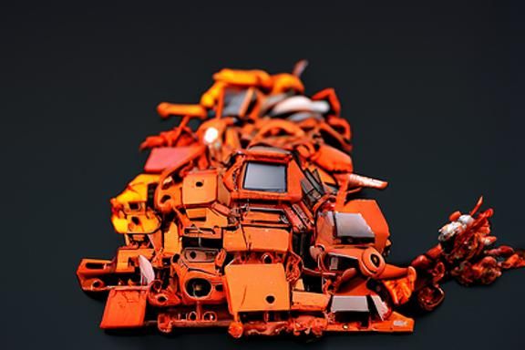 Hyperdetailed Mech Modeled after Calvin and Hobbes
