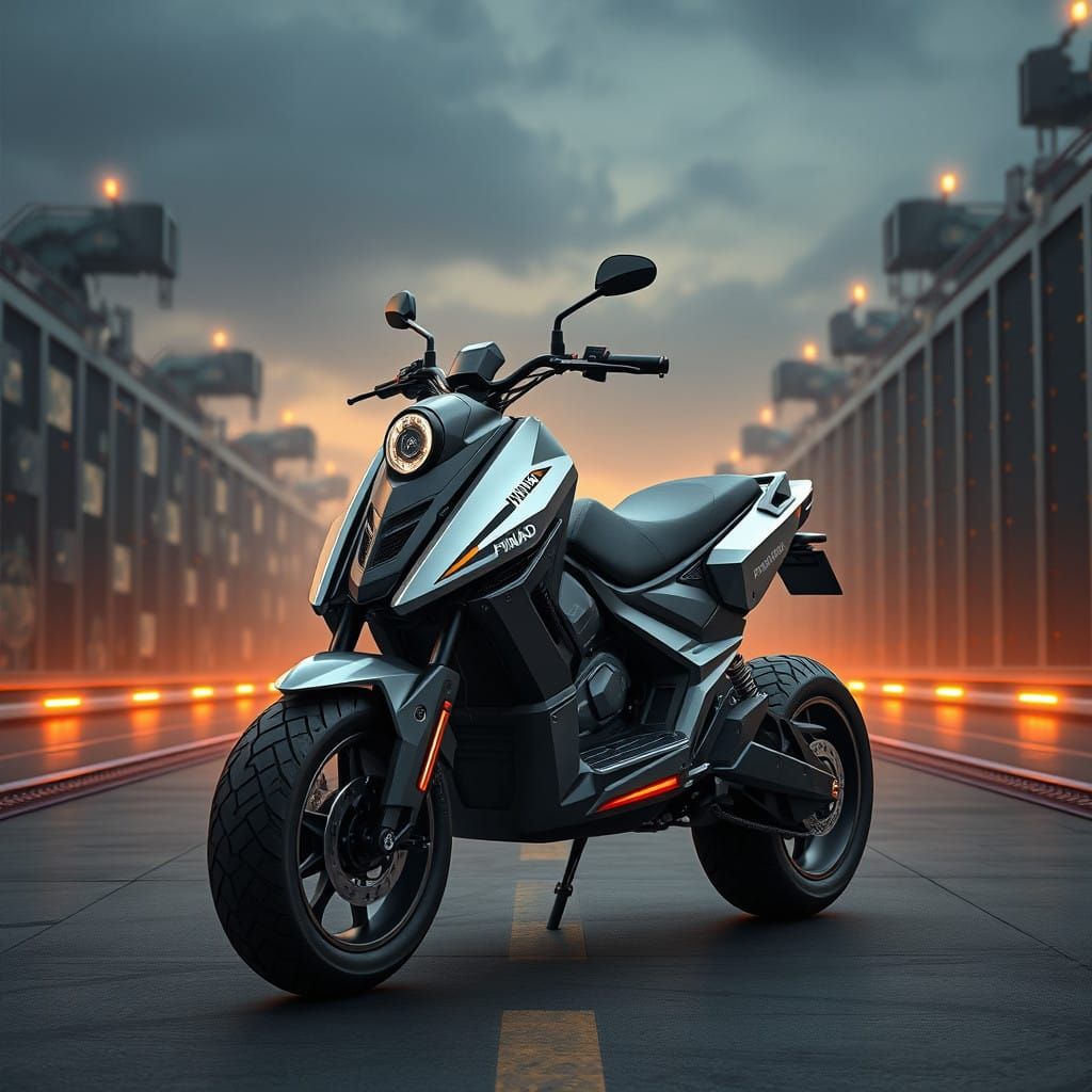 PINDAD Maung Tiger EV scooter