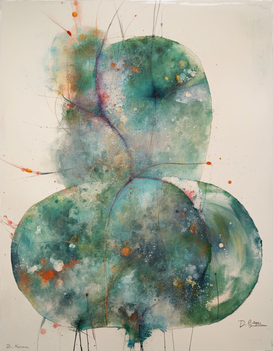 Abstract Portrait of Dr. Sousa Martins