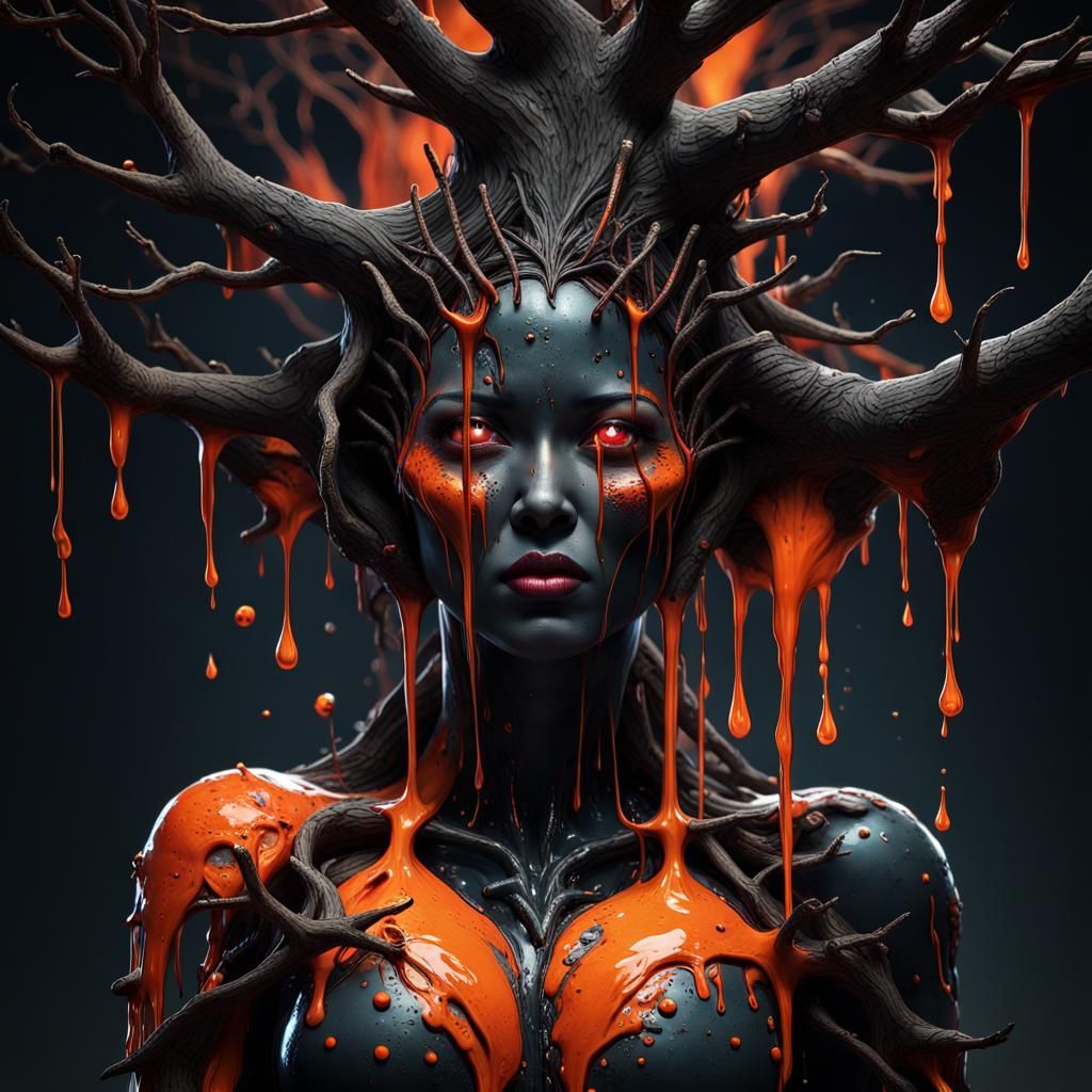 Dark Queen of evil evolved