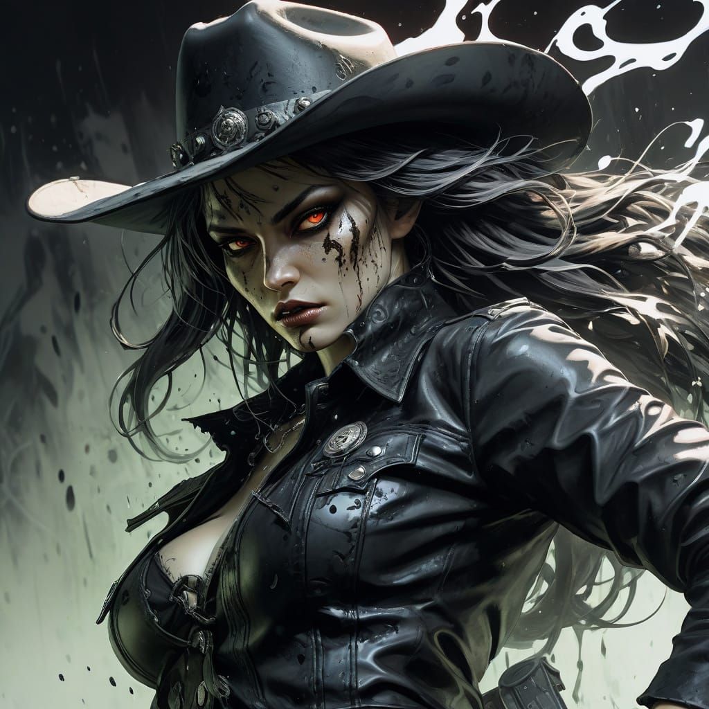 Demon cowgirl
