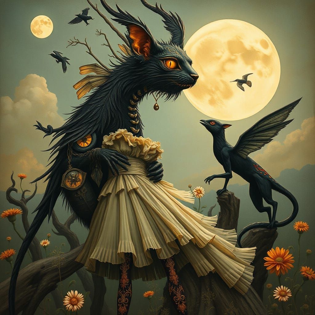 Terrifyingly Beautiful Fantastical Creatures in Avant-Garde...