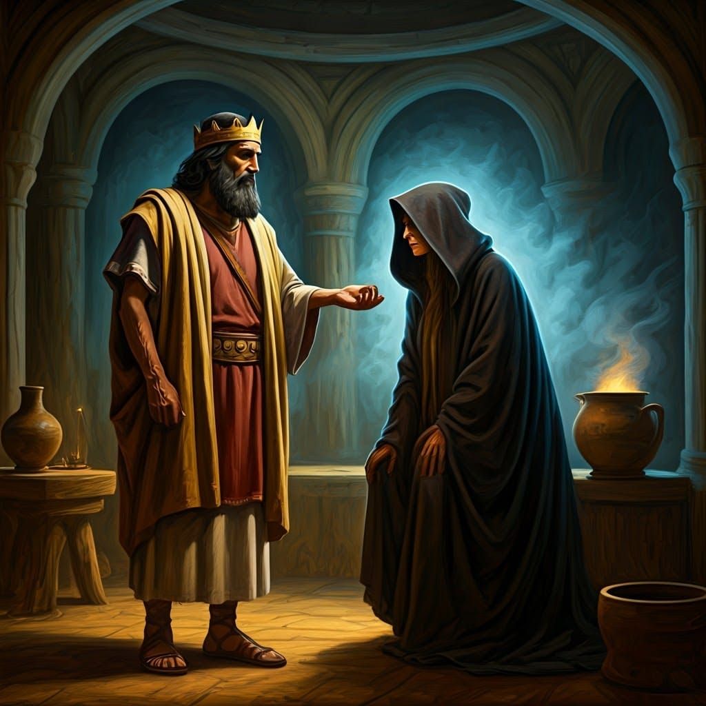 Ancient Israelite King Seeks Oracle's Guidance in a Mysterio...