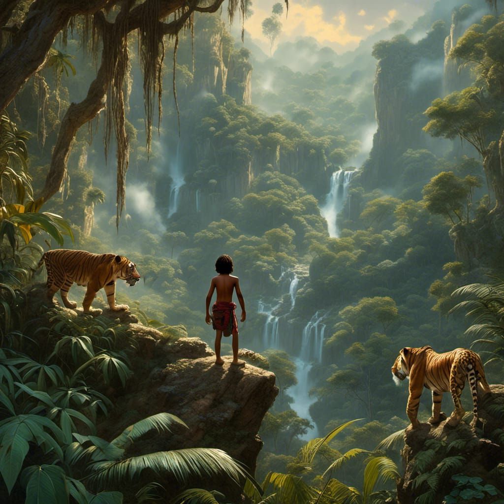 Mowgli is trapped...