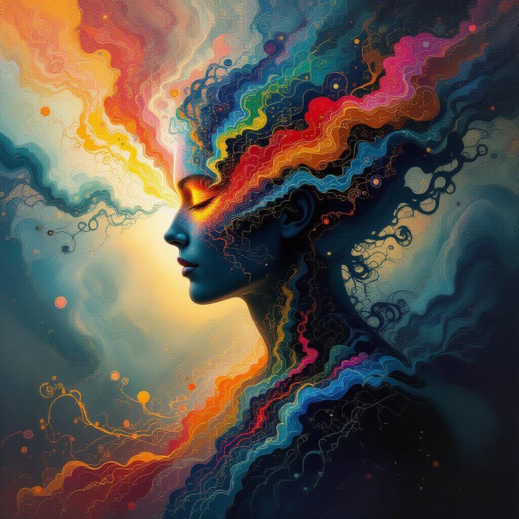 Surreal Guardian of Universe: Love & Kindness Manifested