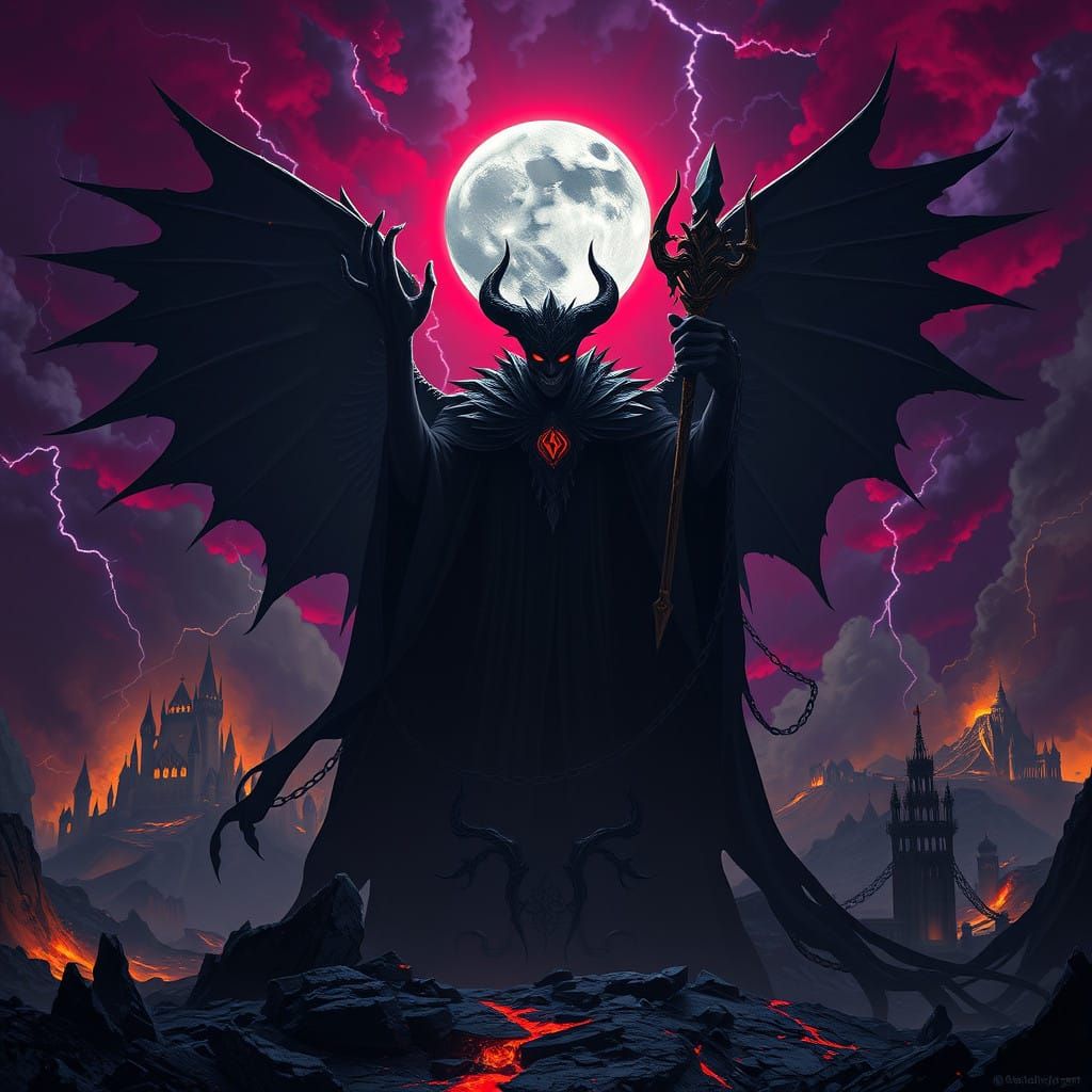 The Nightmare King, a Dark Monarch of Shadows