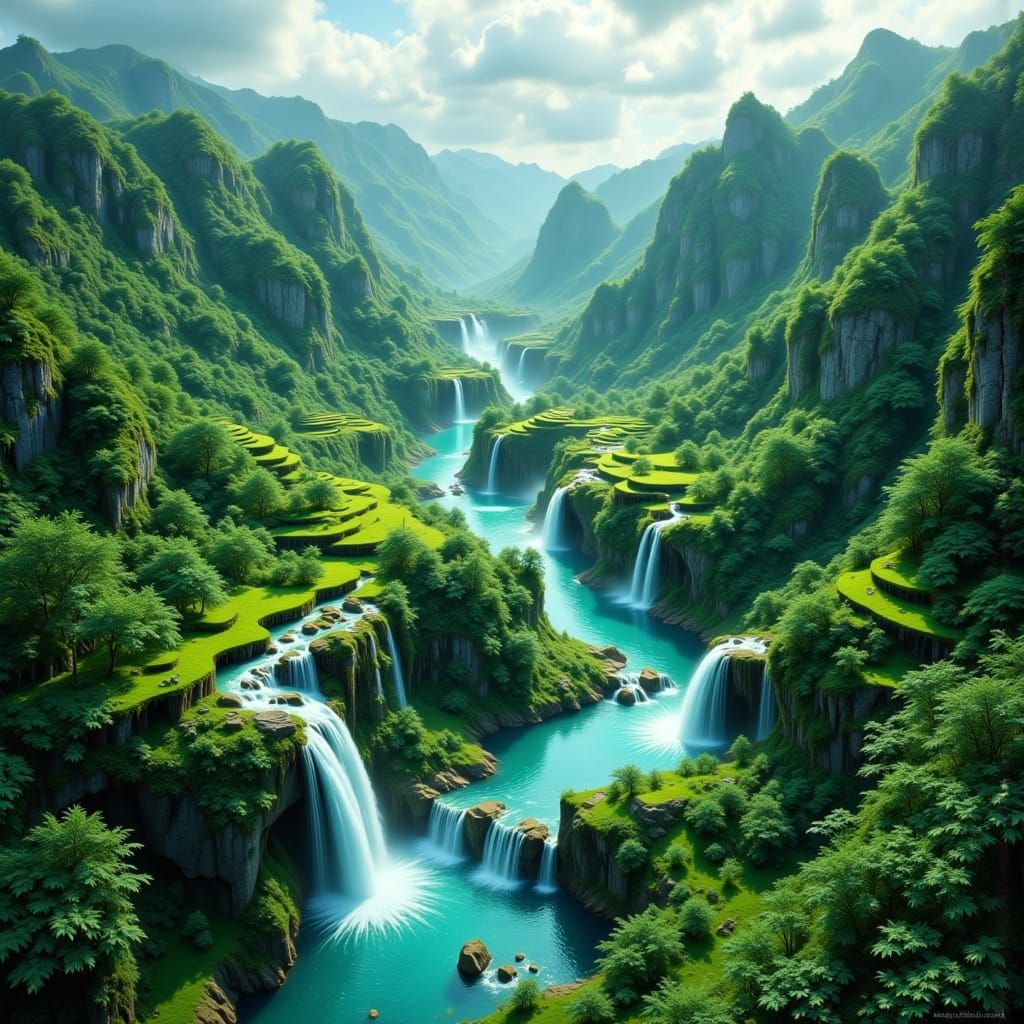 Valley of Hidden Falls