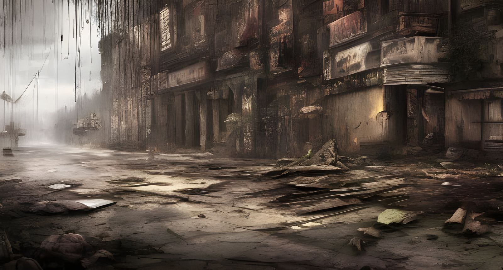 Post-Apocalyptic World Destroyed by Lovecraftian Abomination