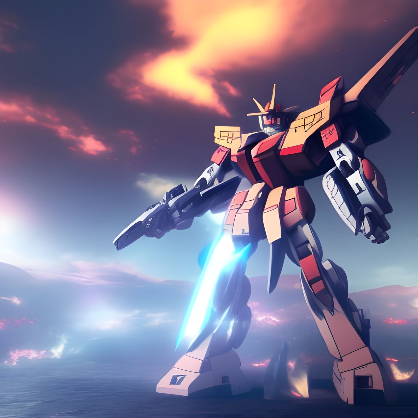 Gundam robot