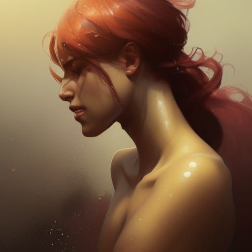 Detailed Portrait with Dynamic Lighting in 8K Resolution