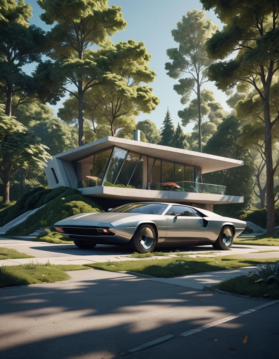 Sleek Futuristic Home Reveals Modern Architecture