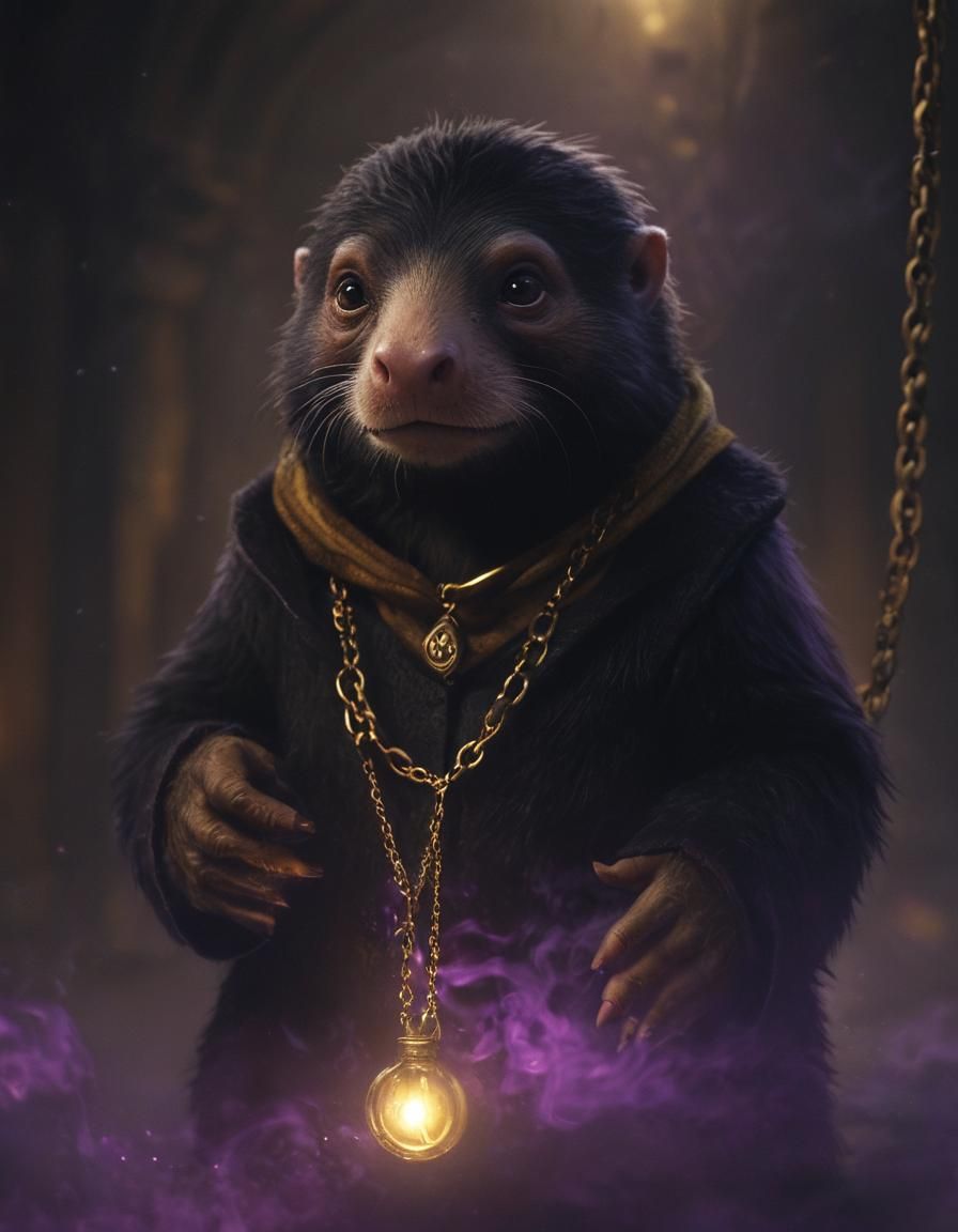 Niffler's Necklace in Dark Fantasy Chamber