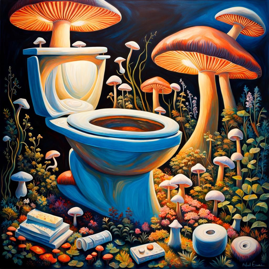 Groceries Arranged in a Dynamic Painting