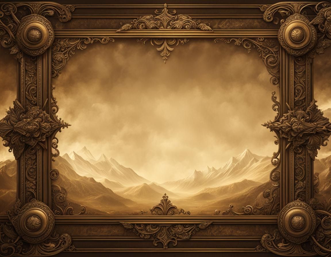 Vintage Sepia Background with Inspirational Words