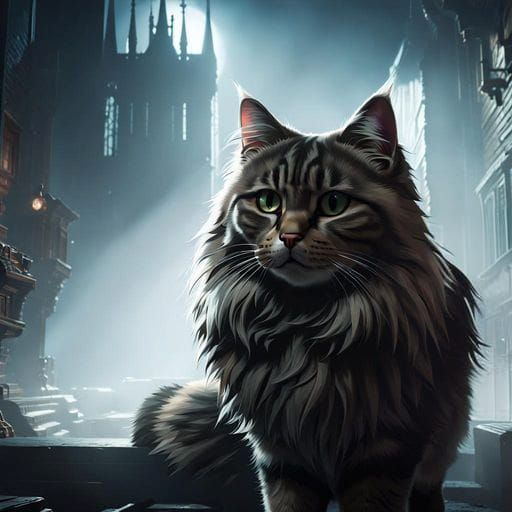 Loco the Siberian Cat by Per.