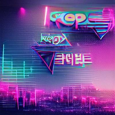 Kpop Synthwave Neon Retro Image