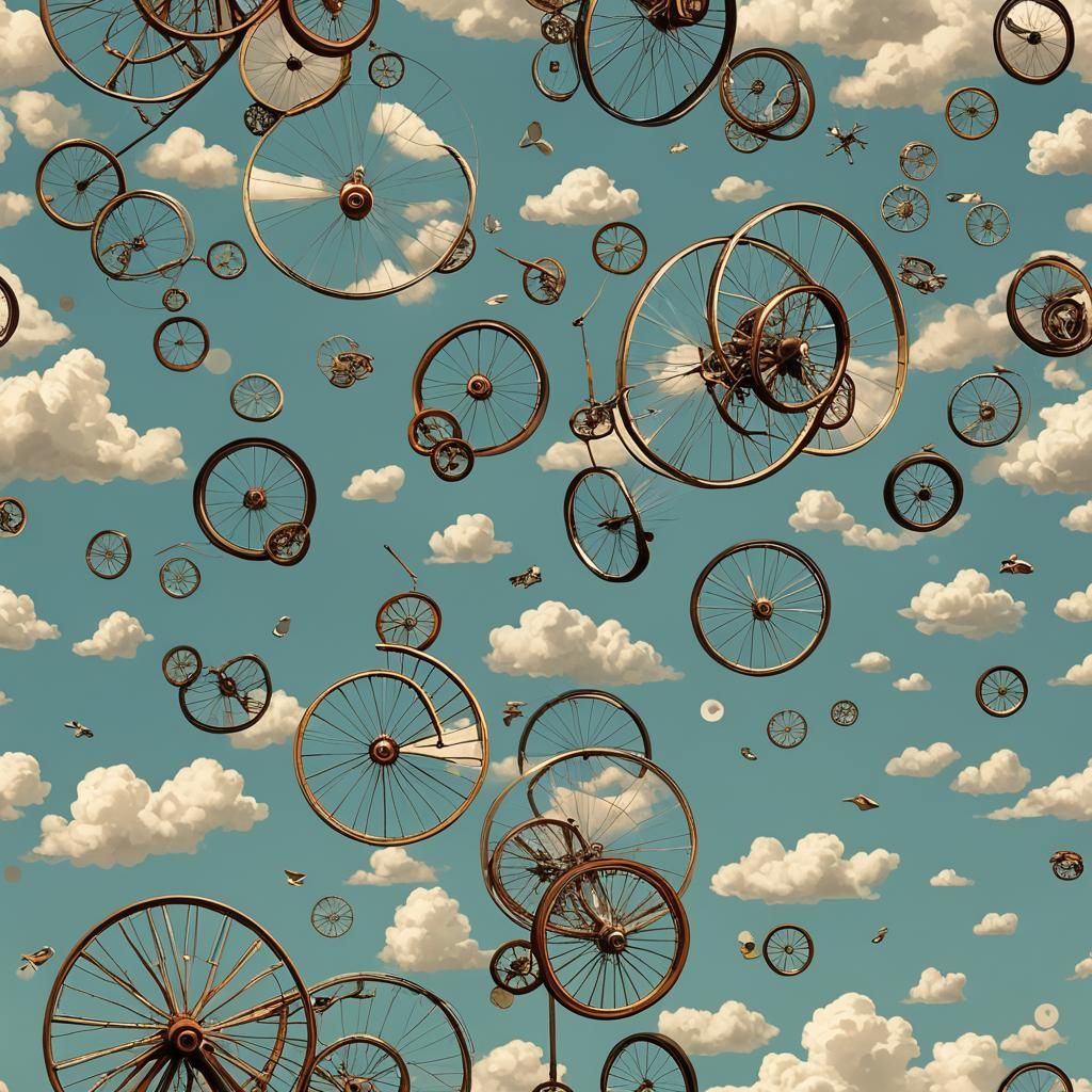 Wheels in the Sky: AI Interpretation