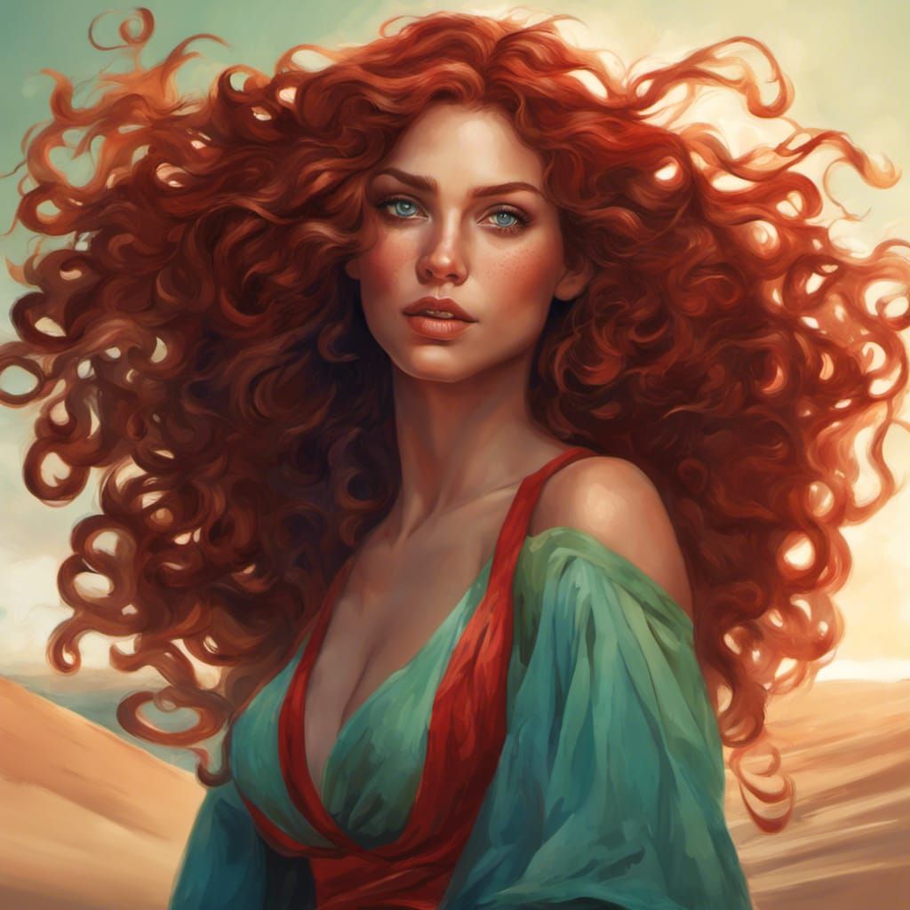 Stunning Spanish Woman Portrait in Hyperrealistic Style