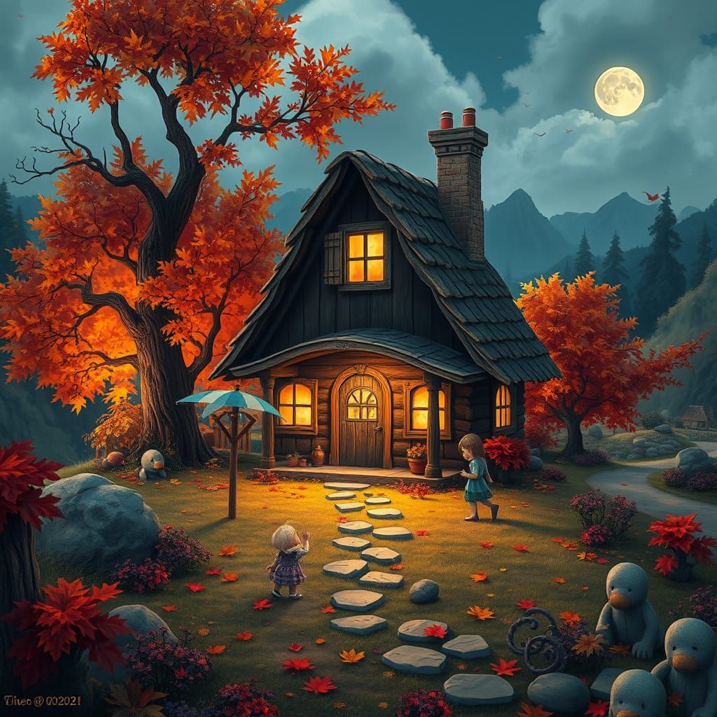pinny in village