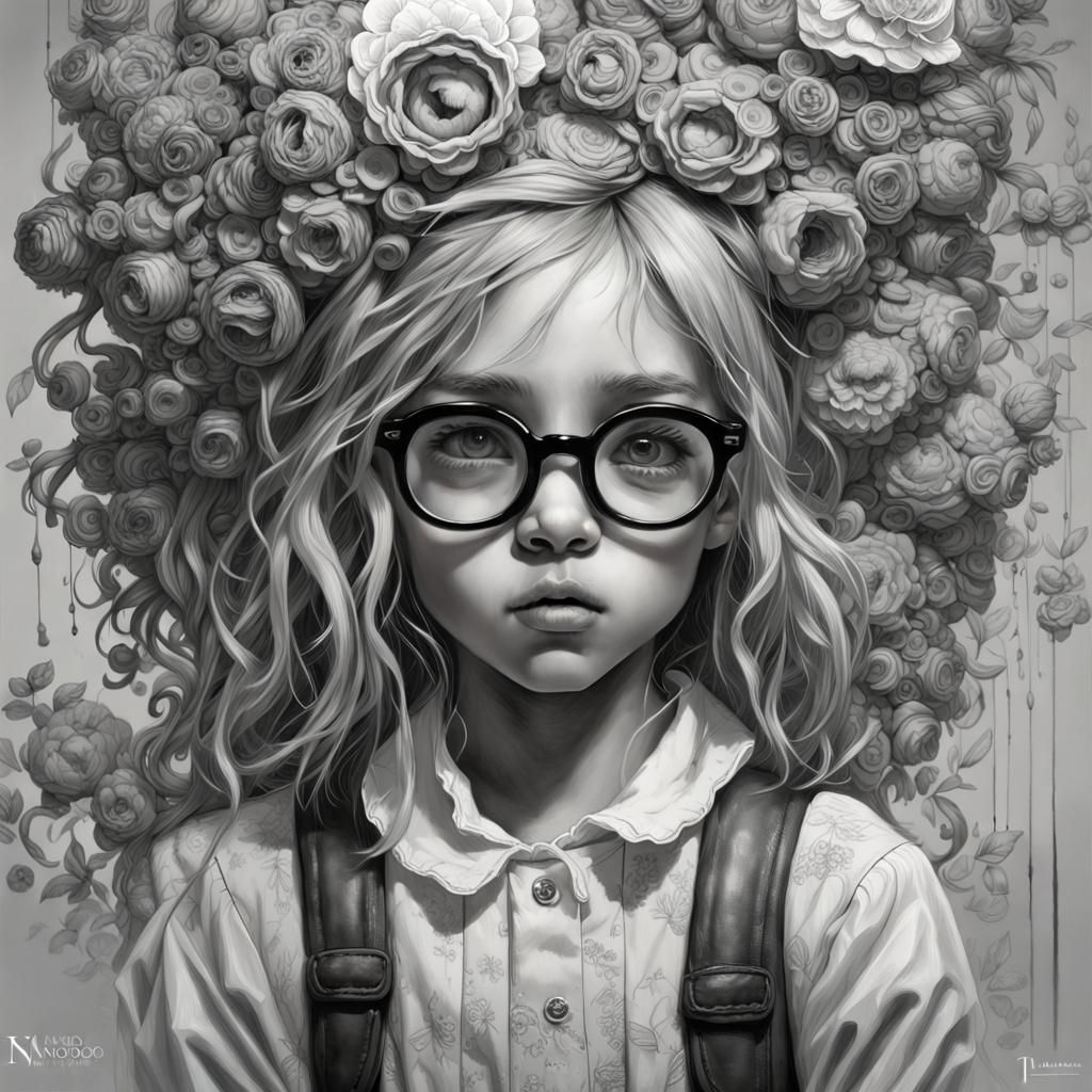 Portrait of a Serious Person