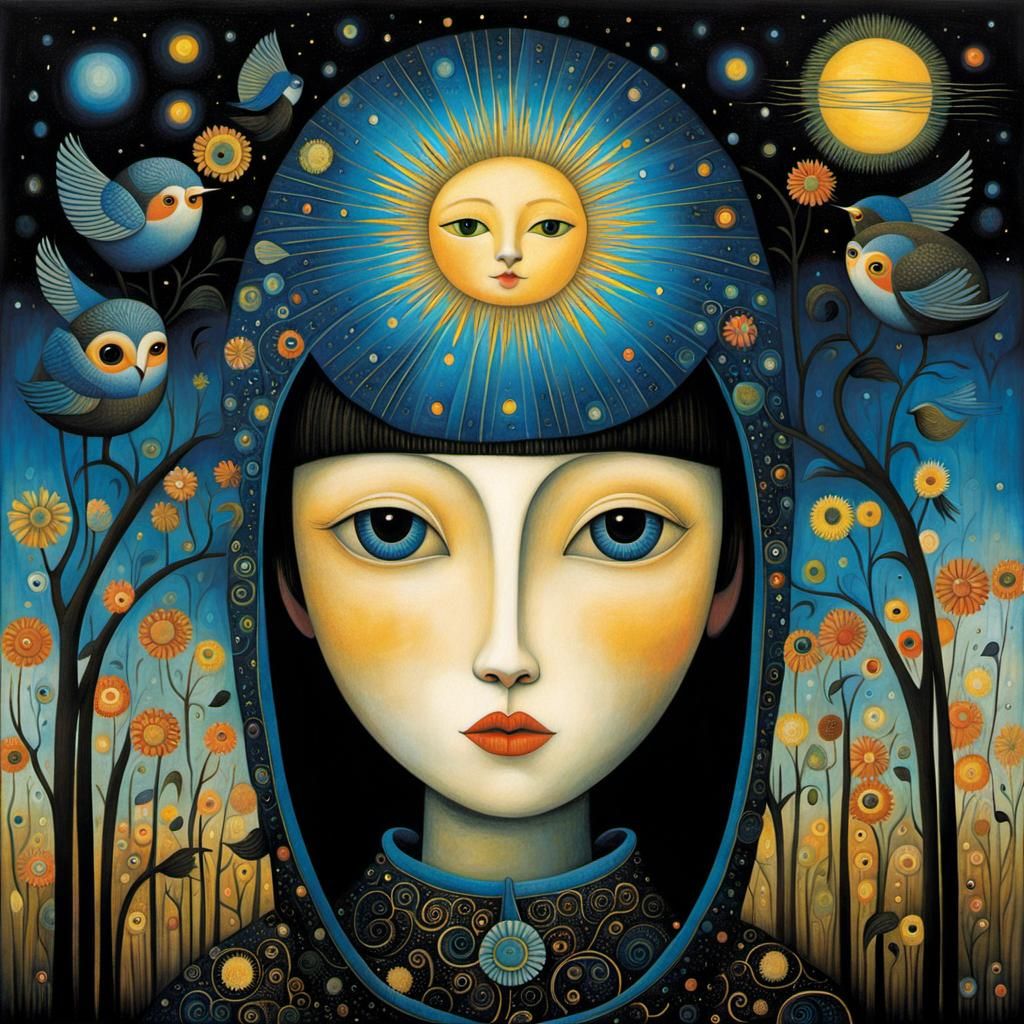 New Morning Arises: A Surrealist Vision