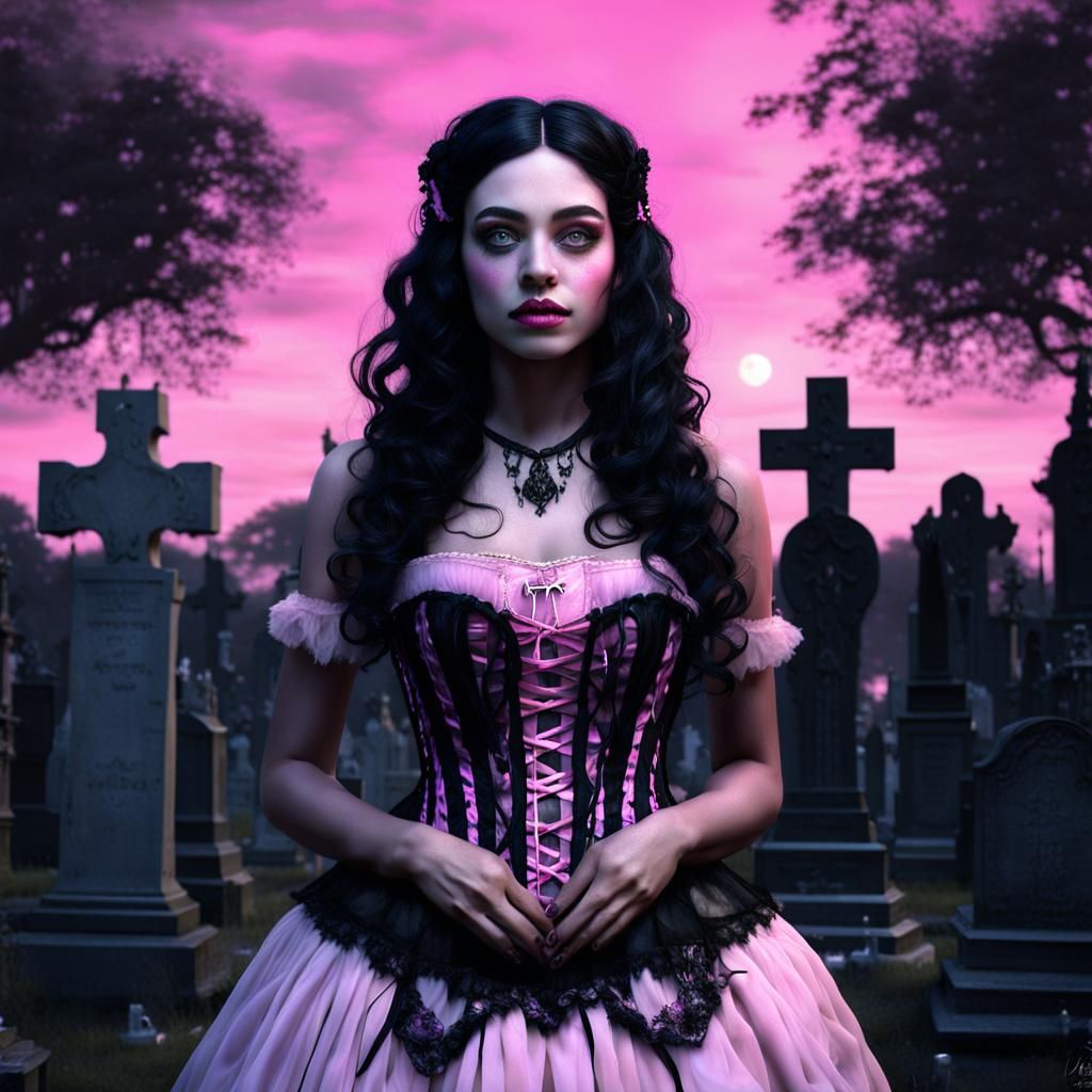 Cajun Bayou Witch Summons Ghosts in Cemetery