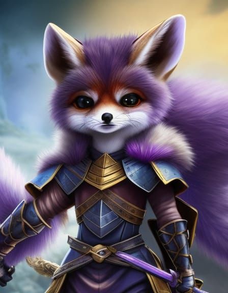 Bennec The Purple Fennec