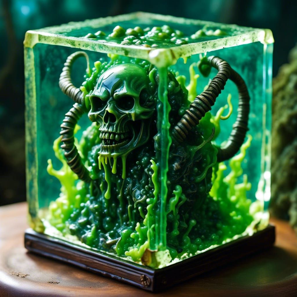 Gelatinous Cube Dissolves Adventurers
