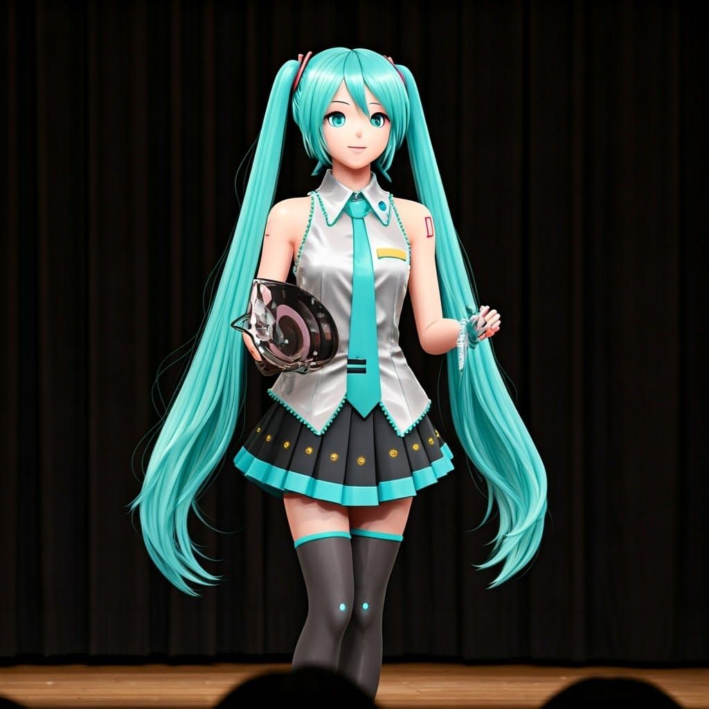 Hatsune Miku's School Talent Show Performance