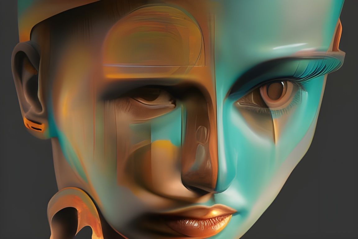 Surreal 3D Sculptures Adorn Abandoned Building