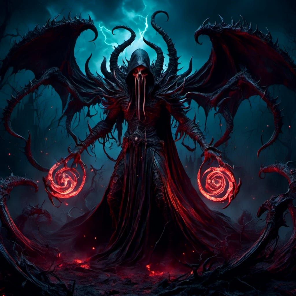 Mind Flayer with Eclipse LORA Applied