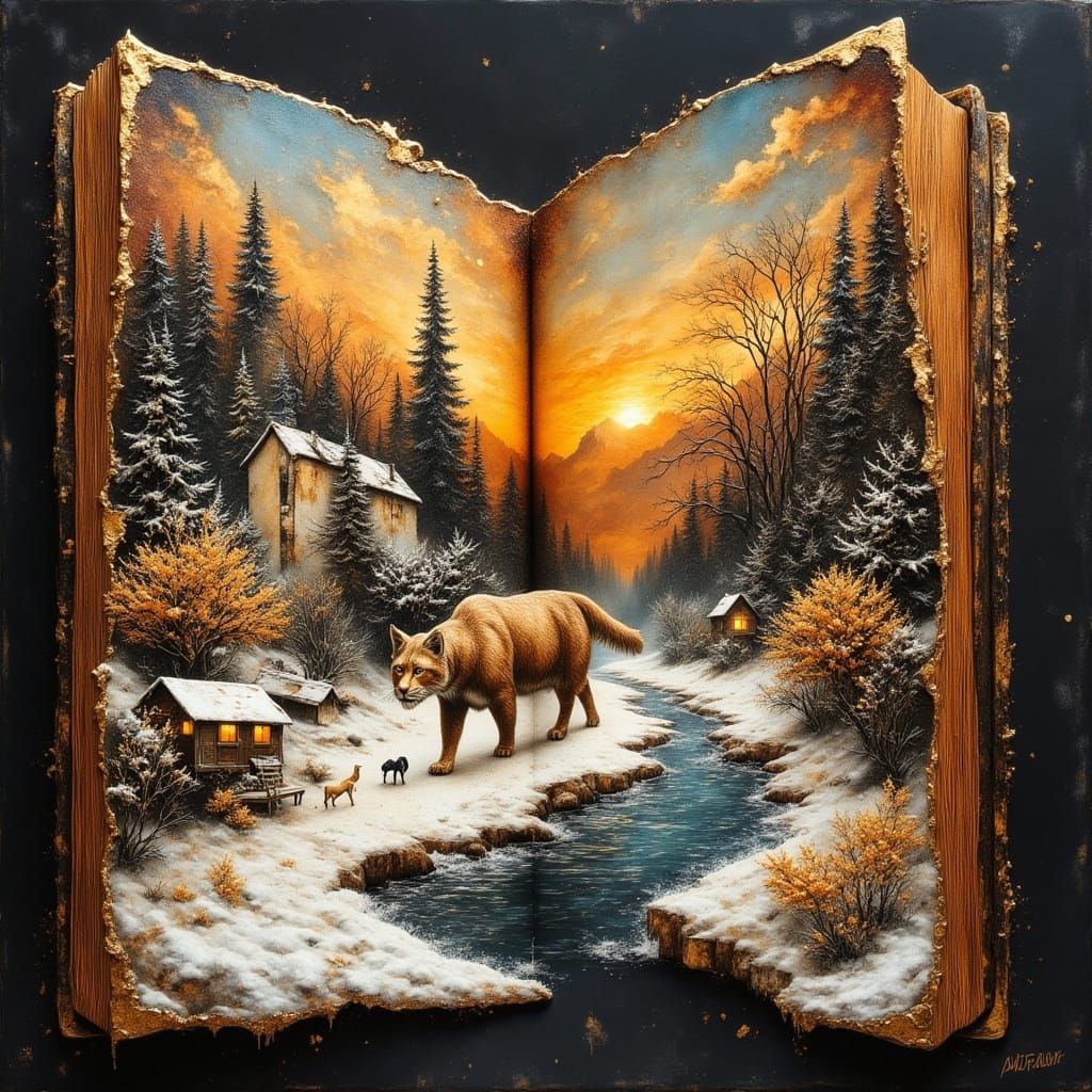 The enchanted world of a book