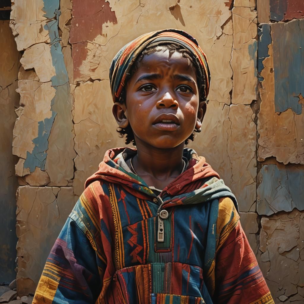 HUNGRY CHILD PALESTINE