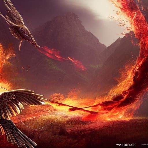 Hunger Games Arena: Detailed Matte Painting