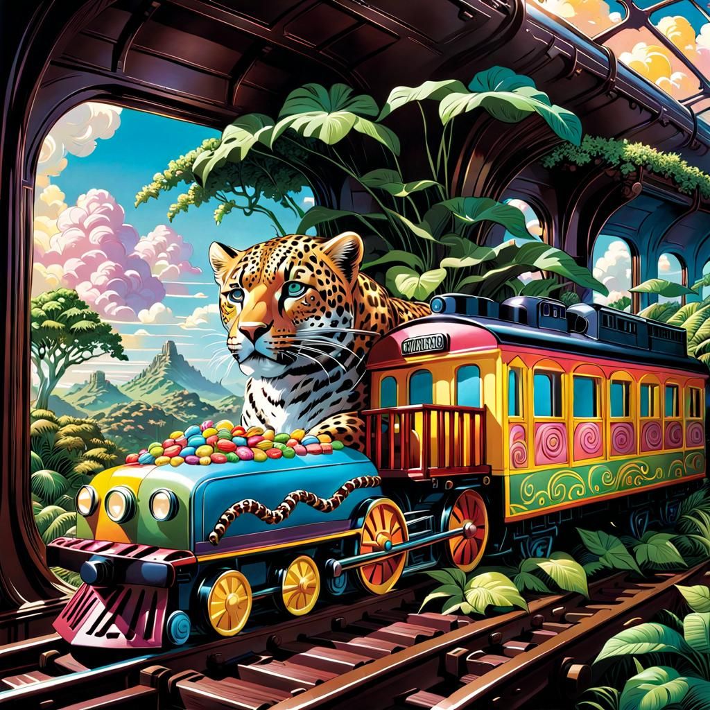 Candy Train Adventure on Chocolate Rails