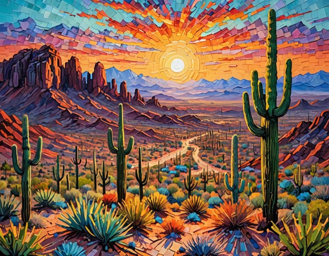 Desert landscape