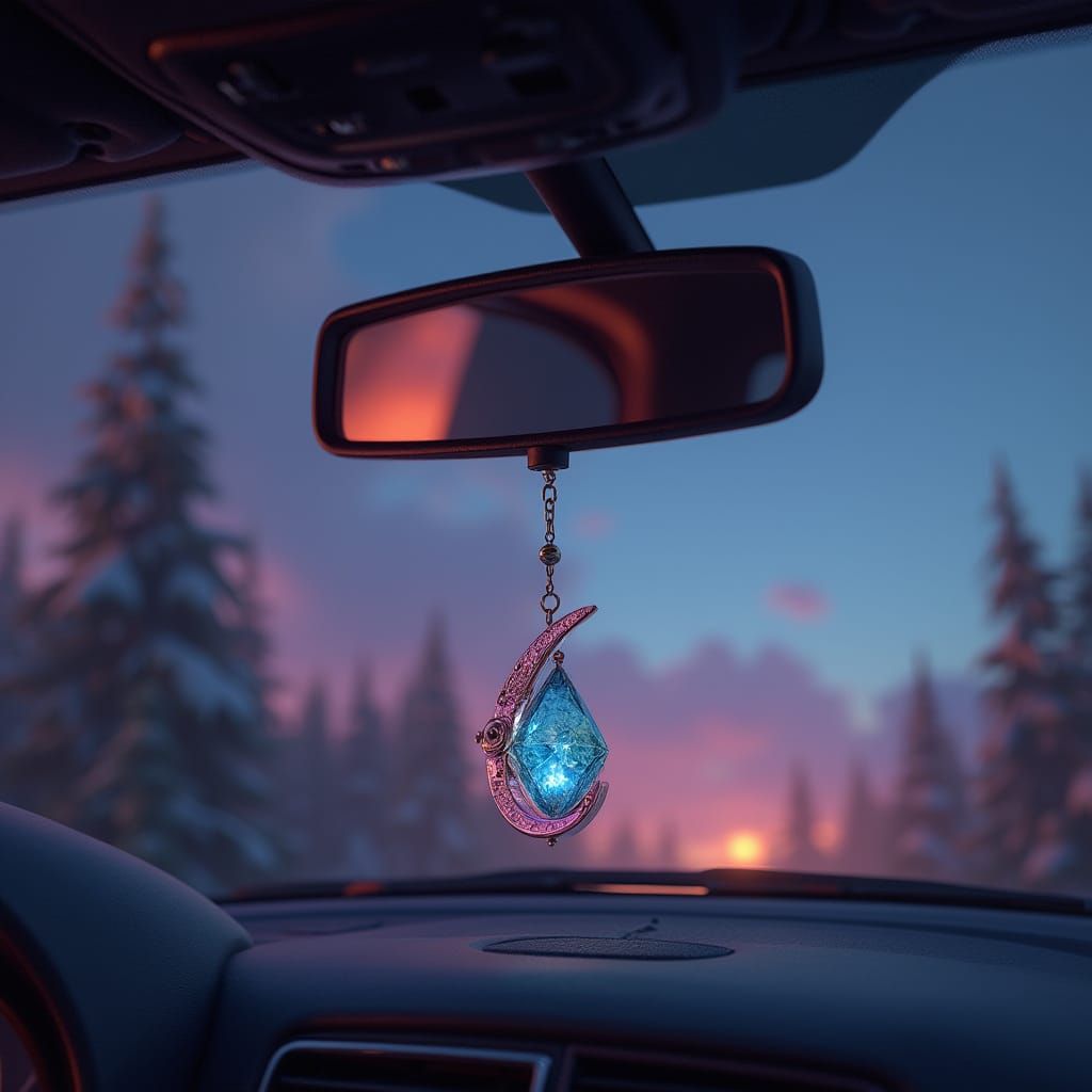 Fantastical Crescent Moon Prism Illuminates the Road Ahead