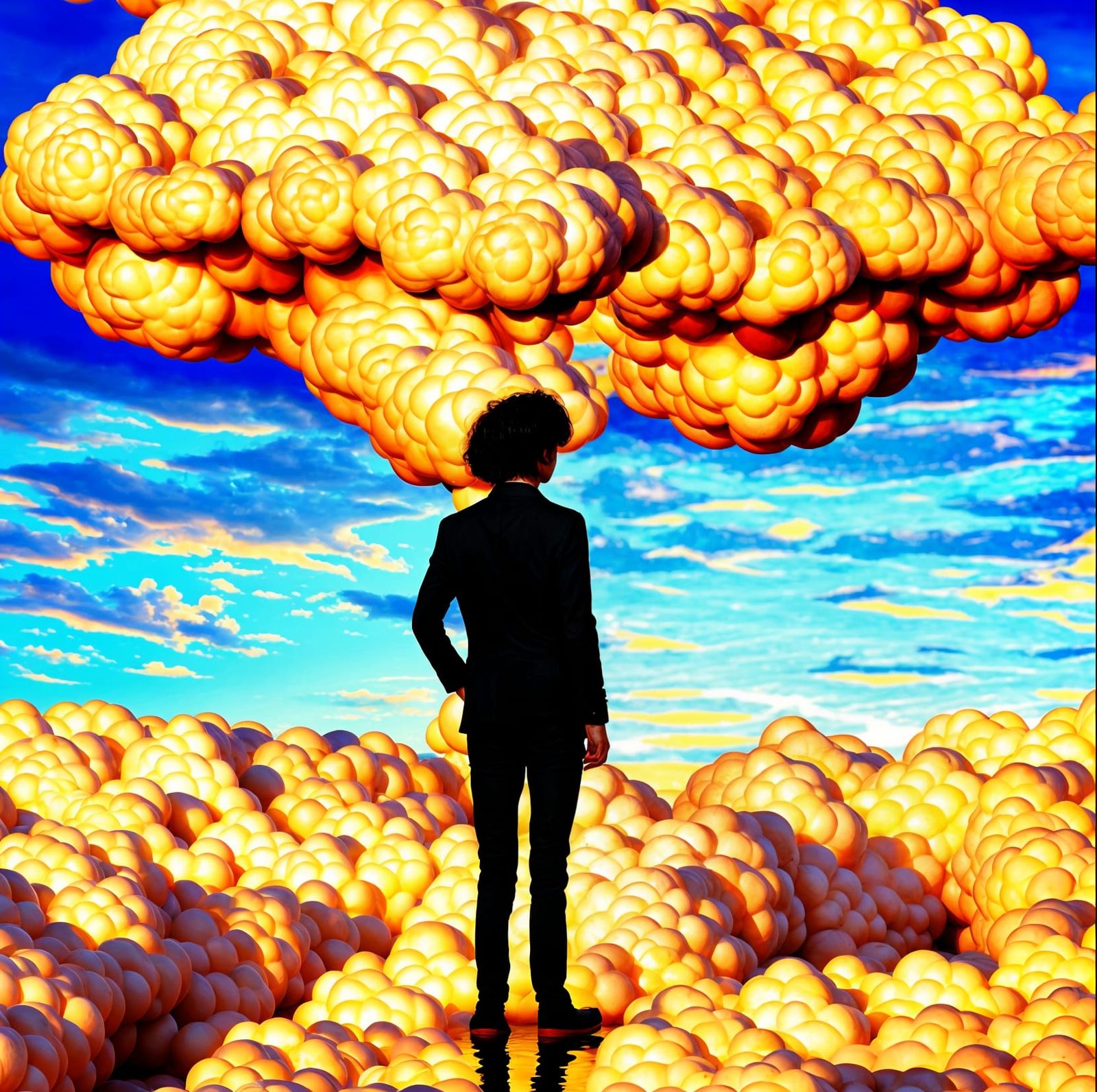 Abstract Inner Realms Design with Vibrant Colors