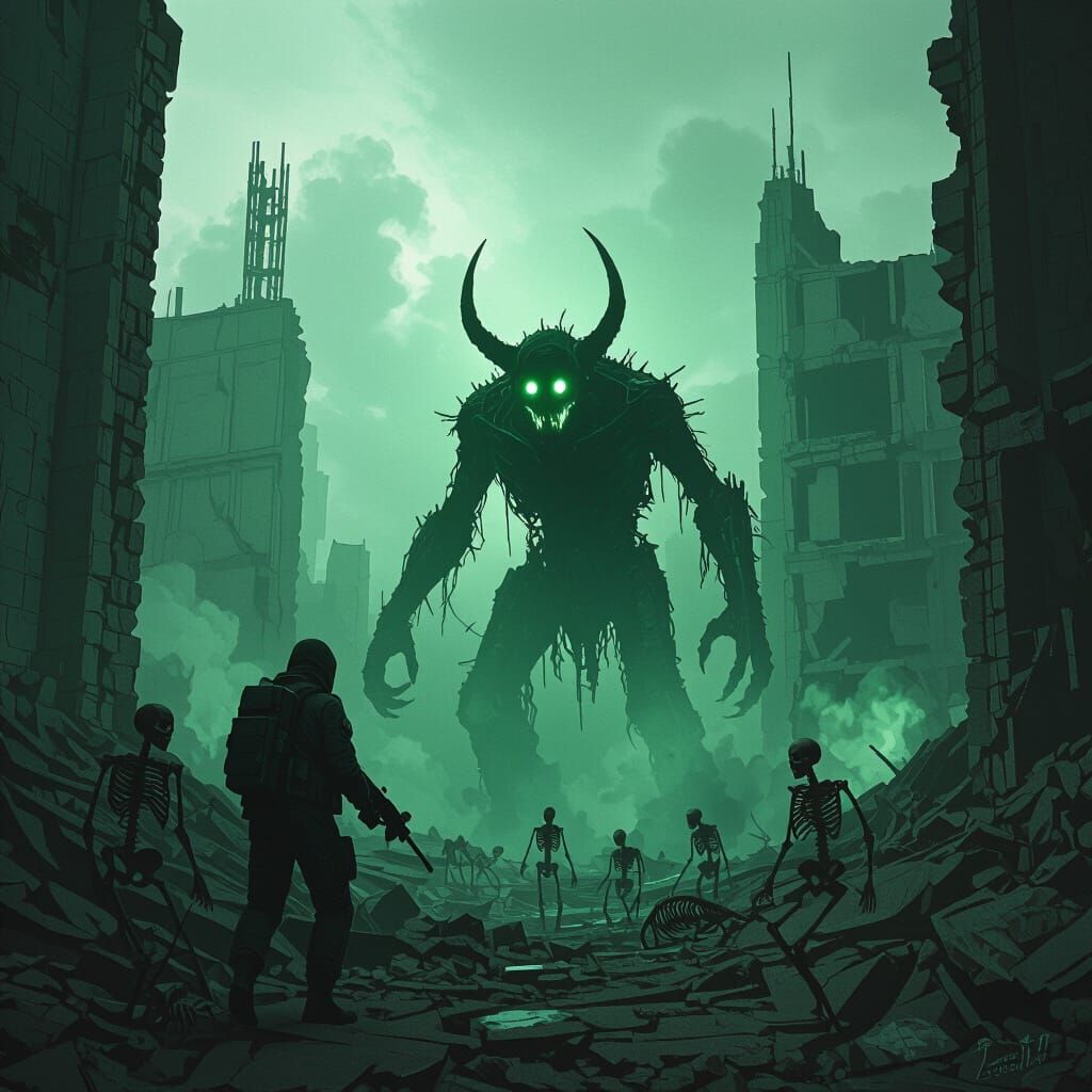 Radioactive Demon Hunts in Post-Apocalyptic Ruins