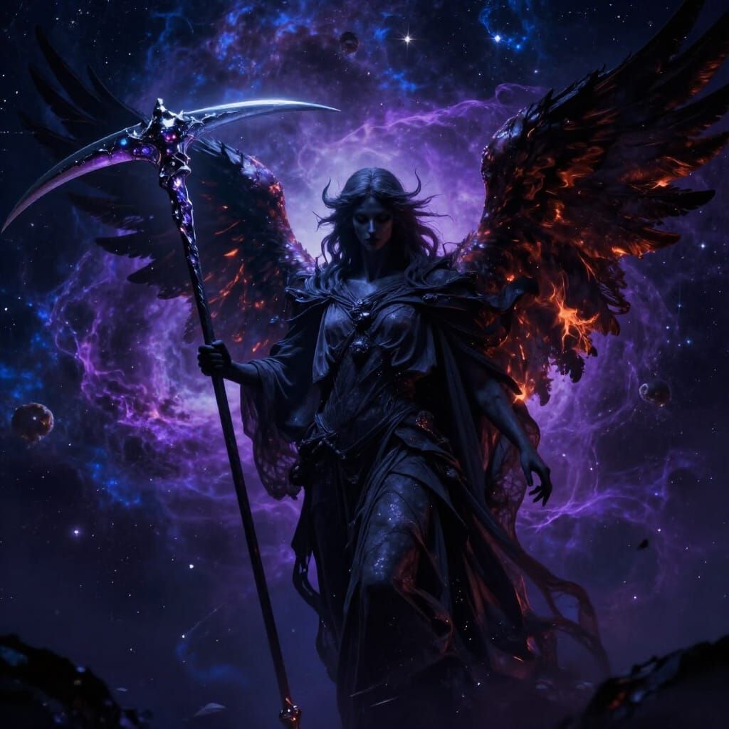 Angel of Death in Cosmic Void