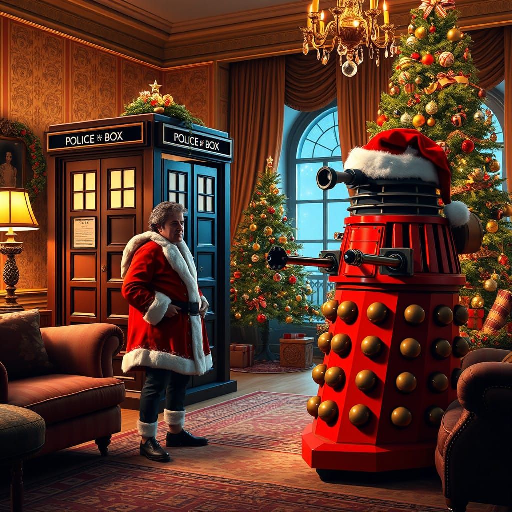 Winter Wonderland Meets Whovian Cheer