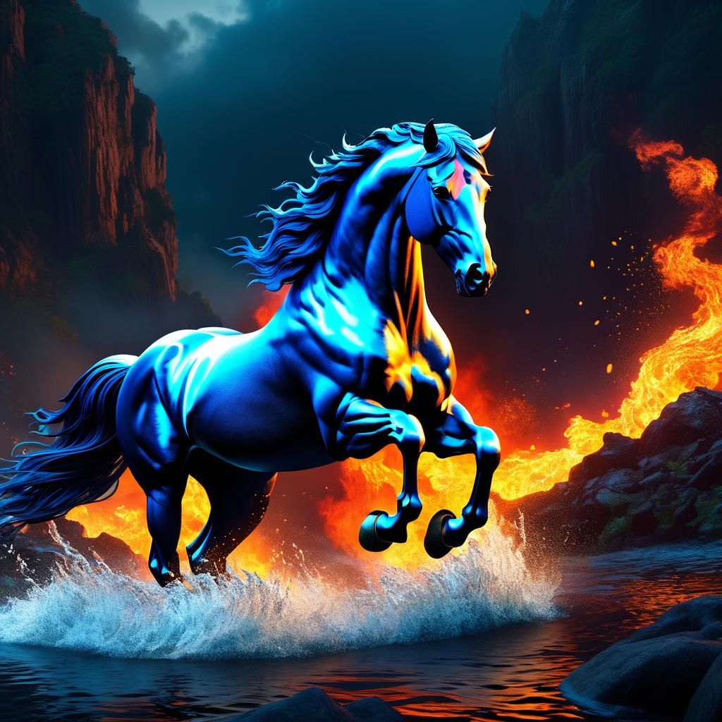 Fire/water horse