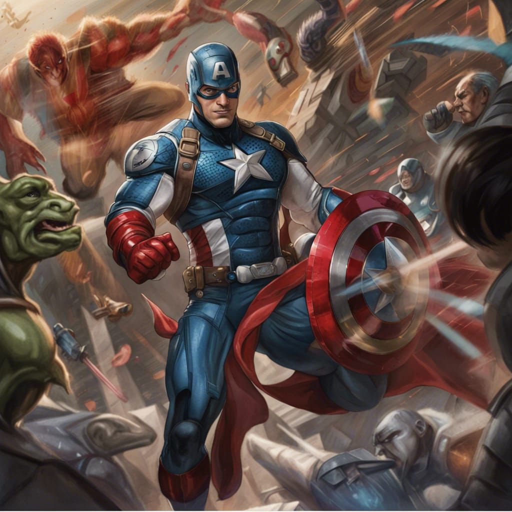 Stylized Marvel Comics Logo