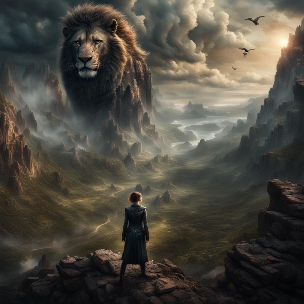 Control Fear: A Dramatic Digital Painting