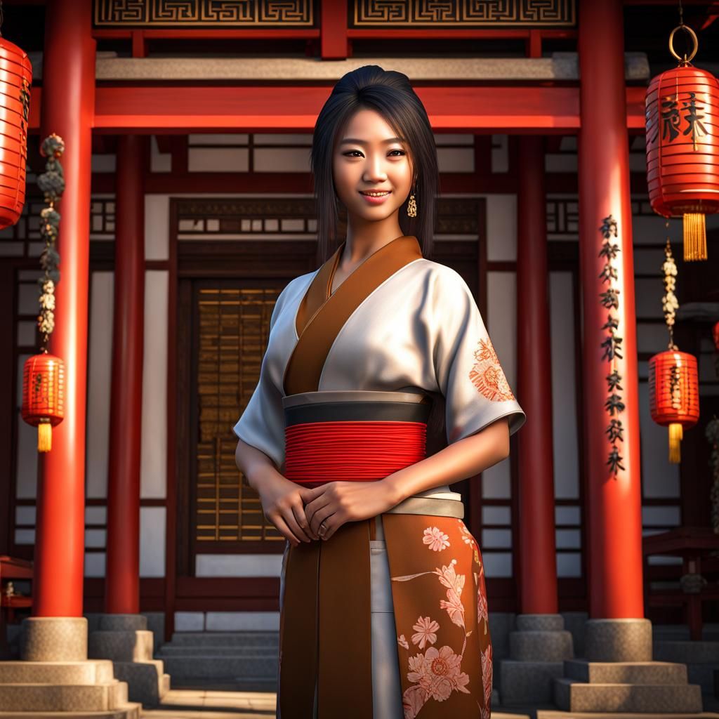 Shaolin Shrine Maiden